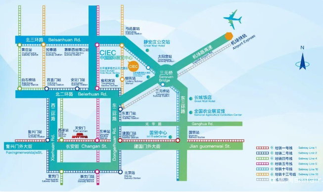 交通指南——2025北京国际医疗器械展览会!